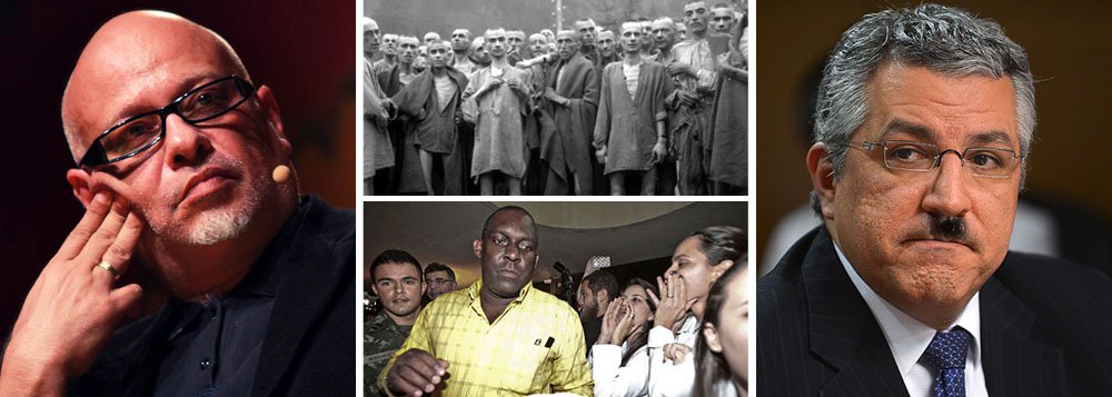 Depois da tese da escravidão, a nova teoria que desponta nas páginas da Folha foi levantada pelo "filósofo" Luiz Felipe Pondé, mais um expoente da nova direita; segundo ele, assim como os judeus foram o bode expiatório dos nazistas, os médicos ocupam esse papel no governo petista; seu artigo é um amontoado de preconceito e desinformação, mas, segundo sua lógica, o ministro Alexandre Padilha deve ser uma espécie de Hitler dos trópicos