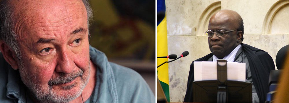 Jornalista diz que notícia da saída de Joaquim Barbosa "foi recebida com uma sensação de alívio por aqueles brasileiros que, ao contrário de Eduardo Campos, pensam mais na Justiça justa e no país pacificado do que nos seus interesses eleitorais e partidários"; segundo ele, presidenciável do PSB "correu para surfar na decisão" do ministro ao abrir as postas do partido