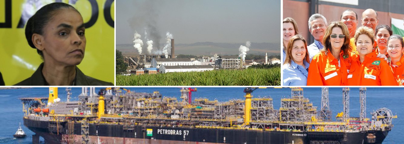Produção em crescimento de 600 mil barris/dia pela Petrobras no pré-sal não sensibiliza candidata Marina Silva, do PSB; em programa de governo de mais de cem páginas, coordenado pela herdeira do banco Itaú Neca Setúbal, acento na produção de combustíveis vai mesmo para o etanol, extraído a partir da cana-de-açúcar por uma centena de usinas no País; Petrobras prevê que vendas a partir da exploração das águas profundas possam render mais de US$ 100 bilhões ao País nos próximos dez anos; presidenciável que cresce nas pesquisas vê de outra maneira: "Costumo dizer que o petróleo é um mal necessário. Temos que sair da idade do petróleo"; guinada de 180 graus em relação a estratégias implantadas ao longo de 12 anos nos governos Lula e Dilma poderá ter alta velocidade