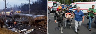 Número de pessoas feridas também passa de 100; descarrilamento aconteceu na hora de maior movimento na capital russa, por volta das 8h30 (1h30 em Brasília)