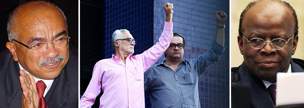 Um dos deputados distritais mais influentes, Chico Vigilante, do PT, relata bastidores das prisões de José Dirceu e José Genoino, na Papuda: "os dois estão sendo submetidos a um constrangimento ilegal, uma vez que o regime de ambos deveria ser o semi-aberto"; segundo ele, é grande a preocupação, dentro do PT, com a saúde de José Genoino, que teve de ser medicado em Belo Horizonte, devido a um pico de pressão; "o estado de saúde é grave", diz ele; "estamos vivendo no Brasil a ditadura de um juiz, Joaquim Barbosa, que age totalmente fora da lei"; Dirceu e Genoino foram submetidos, por ele, ao regime fechado da Papuda, numa decisão contrária ao que foi decidido pelo próprio plenário do STF; "é uma vingança de um juiz ditador e que alimenta um projeto político"