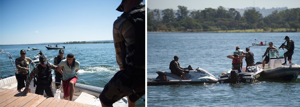 Batalhão Ambiental da Polícia Militar do DF fará guarda reforçada nos arredores de hotéis que receberão seleções durante o mundial; 25 homens atuarão com oito motos aquáticas, seis lanchas flexboat, e uma lancha com cabine 