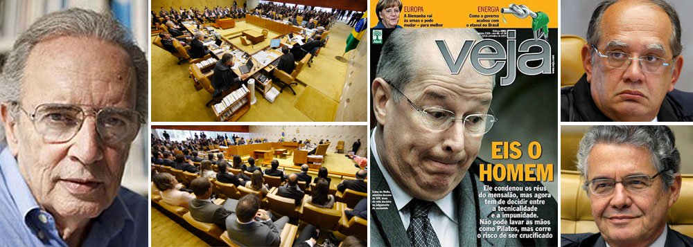 "Se o espichamento palavroso dos votos de Gilmar Mendes e Marco Aurélio Mello, naquela quinta-feira, teve o propósito nele identificado, de forçar o intervalo – em que Celso de Mello estaria sujeito a mais pressões, inclusive as dos dois pelos jornais –, o que saiu pela culatra não foi um tiro. Foi um canhonaço", afirma o colunista Janio de Freitas, decano da imprensa brasileira, na Folha de S. Paulo