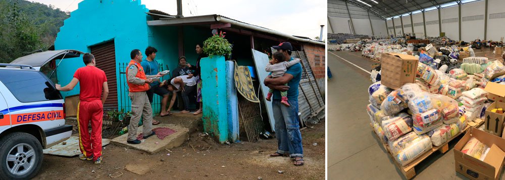 Cidade está entre as mais prejudicadas pelas chuvas do início de junho; “Ainda há muito trabalho a ser feito, tem lixo e entulhos nas ruas. Nós estamos orientando as pessoas a terem calma, a fazerem a limpeza corretamente e verificarem se existe algum vazamento de gás antes de ligarem a luz elétrica para que não ocorram incêndios”, disse o capitão Emerson Guimarães