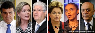 Só a candidatura do ex-governador Roberto Requião (PMDB) poderia provocar um segundo turno no Estado, segundo levantamento do Instituto Paraná Pesquisas; ministra da Casa Civil, Gleisi Hoffmann (PT) aparece com 23,2% das intenções de voto, abaixo do governador Beto Richa (PSDB), que registra 43,8%; senador Requião tem aprovação de 20,7%; no cenário nacional, presidente Dilma Rousseff lidera com 29,5%, seguida de perto por Marina Silva (25,4%); se o tucano José Serra entra na briga, ultrapassa Marina; nos dois casos, Aécio Neves e Eduardo Campos vêm depois; mostra foi feita antes da filiação de Marina ao PSB