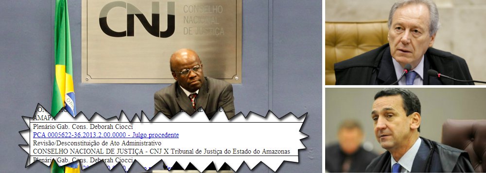 Contra decisão do STF, Joaquim Barbosa instalou na presidência do Conselho Nacional de Justiça o corregedor Francisco Falcão para cobrir suas ausências ou atrasos às sessões; o certo seria ser substituído por Ricardo Lewandowski, vice-presidente do Supremo; manobra típica de revanche, de Barbosa contra Lewandowski, em razão de desavenças no julgamento da AP 470, podem acarretar uma longa série de pedidos de anulação de sessões comandadas por Falcão; "Joaquim transformou o corregedor numa espécie de vice-presidente do CNJ, mas não poderia ter feito isso", declarou um dos conselheiros