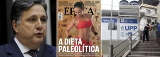 Acusado pela publicação de sabotar a política de pacificação das favelas cariocas, o deputado Anthony Garotinho (PR-RJ), que lidera as pesquisas de intenção de voto no Rio de Janeiro, promete ingressar com processo judicial contra a revista; "Época publica na sua edição deste final de semana uma matéria recheada de mentiras, ofensas e ficções, que certamente terá como resultado mais uma ação judicial contra as Organizações Globo com pesada indenização, como, aliás, há sete anos a revista foi condenada em me indenizar em R$ 300 mil, valores da época", diz ele; deputado afirma que Globo se preocupa com sua possível volta ao poder no Rio