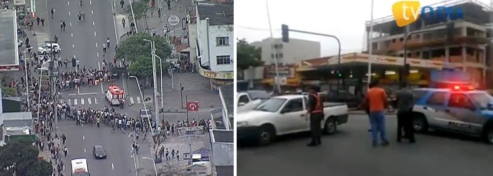 Quatro homens armados entraram no Fórum de Bangu, na zona oeste da cidade, para tentar resgatar um preso que ia prestar depoimento na tarde desta quinta (31); houve troca de tiros com os policiais militares que fazem a segurança do fórum; garoto de oito anos morreu