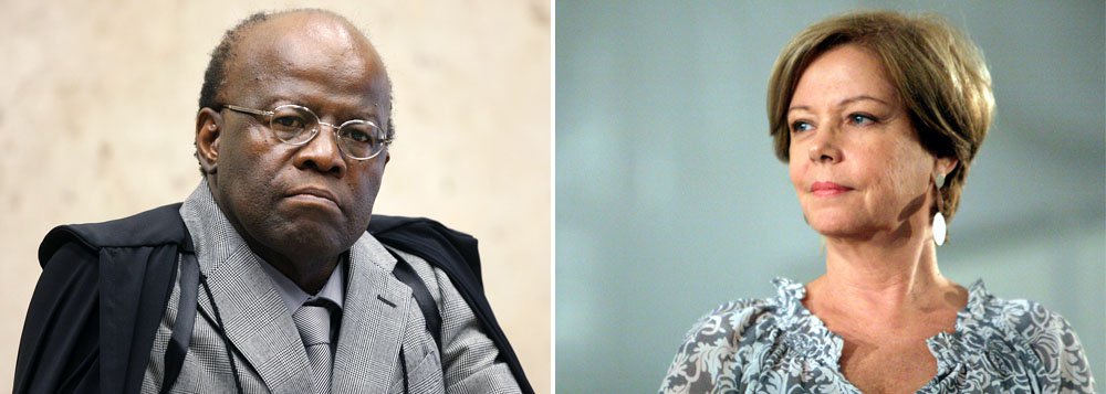 Colunista da Folha diz que reviravolta na AP 470 abre caminho para José Dirceu se livrar de condenação e para Joaquim Barbosa se lançar na política: “Como conviver como minoria num tribunal onde foi maioria? Pior: como deixar de presidir e passar a ser presidido justamente por Lewandowski em novembro?"; quer dizer que um presidente do STF não pode perder um julgamento? é ou não o cúmulo da cara de pau?