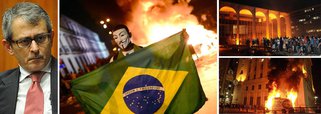 Dez meses depois das "Jornadas de Junho", que deixaram um rastro de destruição pelo País, a Folha de S. Paulo, de Otávio Frias Filho, lança uma ferramenta em seu site, o "protestômetro", que irá divulgar, diariamente, manifestações em diversos pontos do território nacional; oficialmente, o objetivo é levar informações ao público; mas será que não há também a intenção de estimular protestos?; segundo Mauro Paulino, diretor do Datafolha, o fator Copa, com possíveis manifestações, é o que torna imprevisível a eleição de 2014
