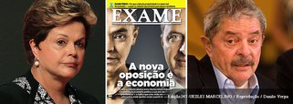 Sem rodeios, a revista Exame, da Editora Abril, que também edita Veja, crava: "A nova oposição e a economia"; no texto, afirma-se que a nova chapa pode "elevar o padrão da discussão econômica do País"; revista dos Civita defende seis pontos na agenda econômica da dupla Campos-Marina: (1) independência do Banco Central, (2) mais privatizações, (3) salários maiores para os professores, (4) meritocracia no serviço público, (5) licenças ambientais mais ágeis (o que pode ser um problema na convivência entre os dois personagens) e (6) mais abertura ao comércio exterior; para a revista, Dilma representa "a mão forte do Estado", sendo herderia do modelo lulista, que, segundo os Civita, teria fracassado, a despeito da situação de pleno emprego