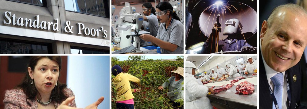 Um dia depois de o Tesouro brasileiro colocar títulos no valor de um bilhão de euros no mercado europeu, com vencimento em 2021, economia dá prova de força; contra expectativas que apostavam em prejuízo de até R$ 500 milhões, superávit primário atinge R$ 2,1 bilhões em fevereiro, recorde para o mês; confiança internacional de que Brasil é bom pagador e saldo positivo nas contas públicas desmoralizam agência Standard &amp; Poor's, que rebaixou a nota de risco do Brasil no início da semana; investidores não deram ouvidos e vida real se impôs