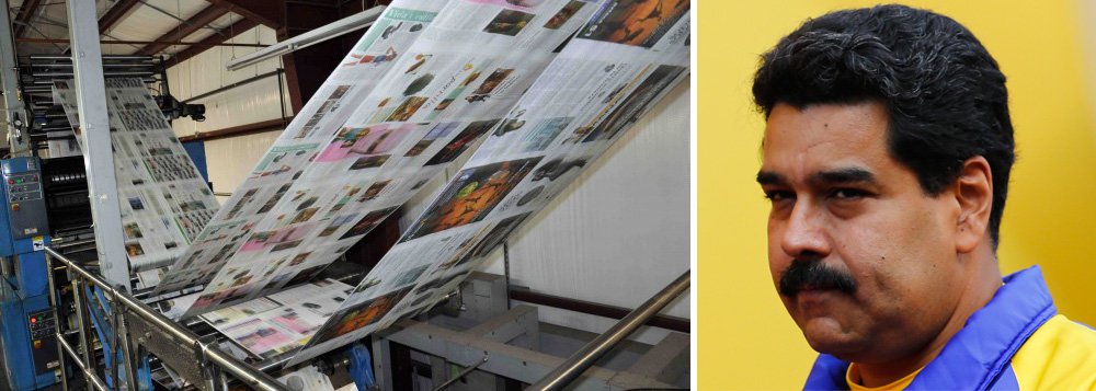 A escassez do produto e a dificuldade de obter dólares para a compra de papel teria provocado o fechamento de pelo menos dez jornais regionais, informa o Sindicato Nacional de Trabalhadores da Imprensa no país; entidade enviou carta ao presidente Nicolás Maduro pedindo atenção para o problema