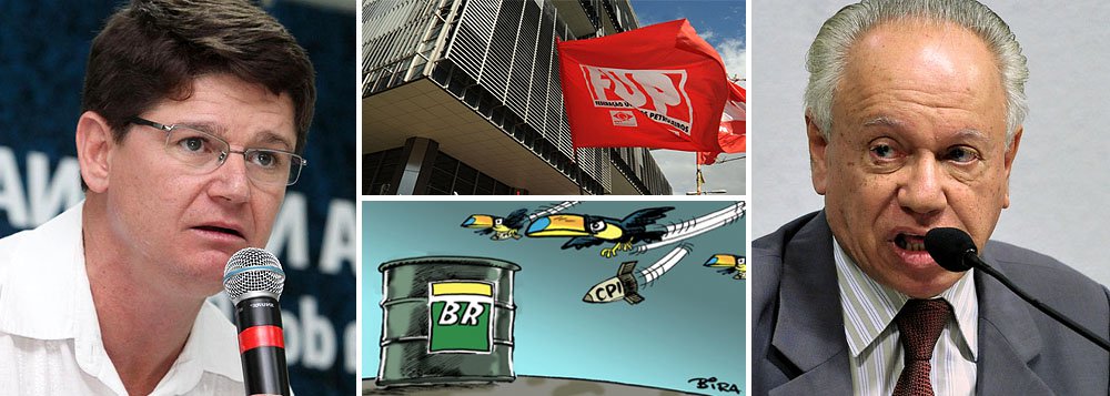 Federação Única dos Petroleiros faz nesta manhã protesto em frente à sede da Petrobras, no Rio, para tentar impedir instalação de CPI que investigue a empresa; "Isso pode prejudicar a Petrobras e o Brasil, porque paralisar a Petrobras não vai ser bom para o País. Somos a favor da investigação, mas já há órgãos apropriados para isso", avalia o coordenador-geral da FUP, João Antônio de Moraes; ex-presidente da ANP, Haroldo Lima avalia que "desmoralizar a Petrobras é jogar contra o Brasil, independente do pretexto"