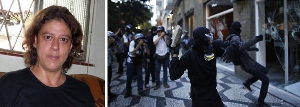 Acusados pela Operação Firewall, da Polícia Civil do Rio de Janeiro, de agirem como black blocs em manifestações populares e sindicais no centro da capital fluminense, advogada Eloísa Samy e um casal ainda não identificado pedem asilo no consulado do Uruguai; intenção é conseguir salvo-conduto para viajar ao país vizinho e ser recebido com status de perseguido político; mas essa figura existe mesmo na democracia brasileira dos dias de hoje?; ou iniciativa visa criar fato para desviar atenções de acusações do crime comum de promover depredações?; presidente José Pepe Mujica será mesmo levado a considerar pedido?