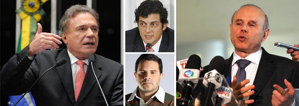 O chefe de gabinete de Mantega, Marcelo Fiche, e seu substituto, Humberto Alencar, tornaram-se alvos de uma investigação interna do ministério e outra da Polícia Federal após reportagem da revista Época apontar que eles teriam recebido R$ 60 mil de uma empresa mineira que ganhou um contrato de prestação de serviços de assessoria de imprensa à pasta