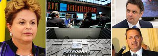Mostra apontando queda de 3 pontos da presidente Dilma Rousseff, de 37% para 34%, faz Ibovespa subir 3% nesta sexta-feira; Petrobras dispara a mais de 6%; outras estatais, como Banco do Brasil (+5,22%) e Eletrobras (+5,50%, do papel ELET3, e +4,57%, do papel ELET6) também registram forte alta na Bolsa de Valores de São Paulo; apesar da queda de Dilma, levantamento mostrou, em contrapartida, que os principais adversários da pré-candidata do PT não cresceram: Aécio Neves (PSDB) e Eduardo Campos (PSB) tiveram variação negativa, de 20% a 19% e de 11% a 7%, respectivamente; cenário, porém, está mais apertado para um segundo turno com o tucano