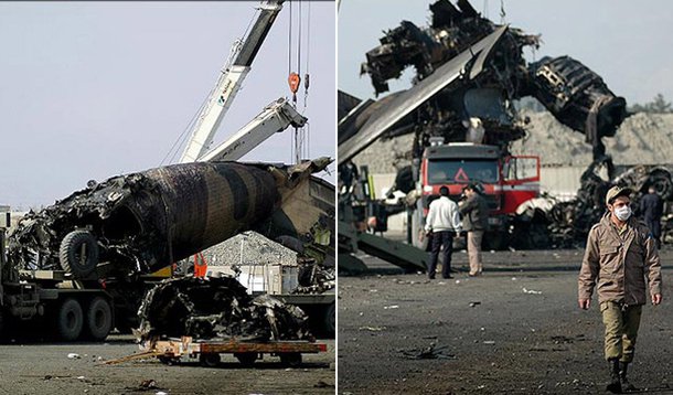 O aparelho, um Antonov 140 de fabricação iraniana, caiu às 9h18 (horário local) deste domingo, minutos depois de decolar do Aeroporto de Meharabad, no sudeste de Teerã; avião pertencia a uma companhia iraniana e fazia a ligação entre Teerã e Tabas, no Leste do país; 10 ocupantes sobreviveram à queda