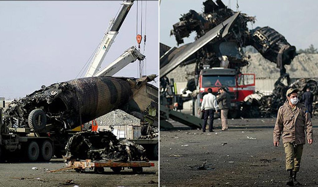 O aparelho, um Antonov 140 de fabricação iraniana, caiu às 9h18 (horário local) deste domingo, minutos depois de decolar do Aeroporto de Meharabad, no sudeste de Teerã; avião pertencia a uma companhia iraniana e fazia a ligação entre Teerã e Tabas, no Leste do país; 10 ocupantes sobreviveram à queda