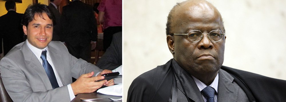 Jornalista Felipe Recondo, a quem o presidente do Supremo, Joaquim Barbosa, mandou "chafurdar no lixo", afirma que o ministro calculou as penas dos condenados na Ação Penal 470 para que, uma vez confirmado o crime de formação de quadrilha, todos fossem colocados no regime fechado; por isso, reação tão desmedida na sessão da quinta