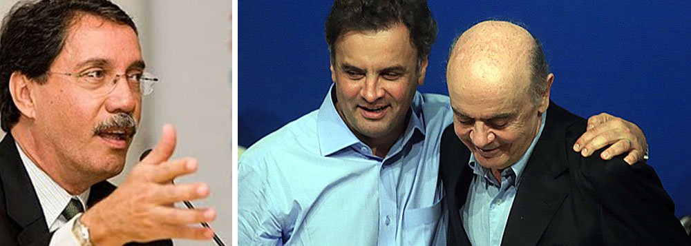 Segundo o colunista Merval Pereira, chapa Aécio-Serra uniria São Paulo e daria condições aos tucanos de saírem do estado com uma vitória maior do que as duas últimas eleições; no entanto, diz ainda que Serra tem “luz própria” e uma fala do vice sobre juros ou outro tema econômico terá sempre repercussão 