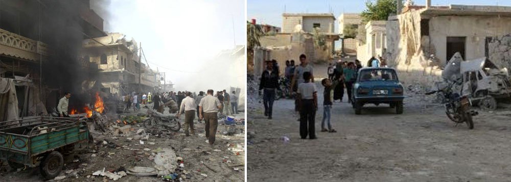 Confrontos e bombardeios ocorreram nas províncias sírias de Alepo e Deraa, no Norte e Sul do país; mais de 150 mil pessoas morreram desde o início do conflito na Síria, em março de 2011, segundo dados do Observatório Sírio dos Direitos Humanos