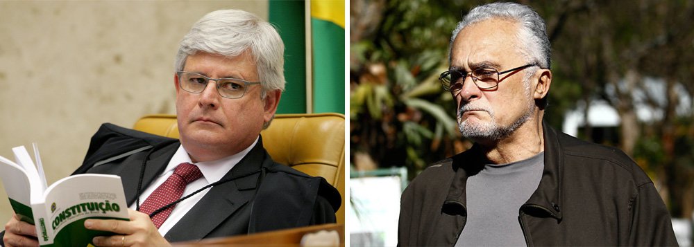 Procurador-geral da República, Rodrigo Janot, defendeu nesta quarta (4) que José Genoino, condenado na Ação Penal 470, retorne para prisão domiciliar; o petista cumpre pena desde o mês passado no Complexo Penitenciário da Papuda, em Brasília, por decisão do presidente do STF Joaquim Barbosa; na semana passada, a defesa do petista ingressou com um pedido de retorno para prisão domiciliar alegando que seu quadro de saúde piorou na prisão, tendo sofrido três crises hipertensivas
 