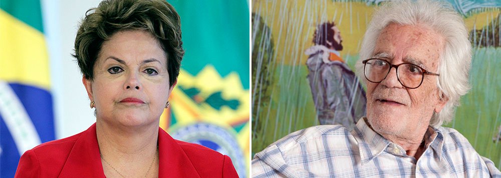 "O Brasil e o cinema brasileiro perderam ontem seu maior documentarista", escreveu a presidente em sua conta no Twitter; suspeito pela morte do pai, Daniel Coutinho, que está hospitalizado, foi preso na tarde de ontem