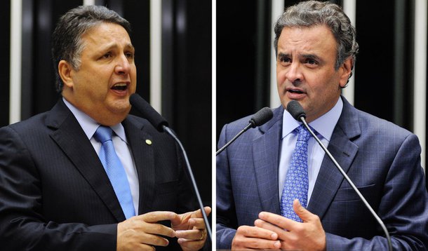 Em referência ao jantar em que o presidenciável tucano Aécio Neves participou com 45 lideranças do PMDB do Rio, presidido por Jorge Picciani, deputado Anthony Garotinho diz que intenção de aliança do tucano pode levá-lo ao desgaste e a perda de votos no estado; "Acho que o jantar vai sair muito caro para o senador Aécio Neves. Ele acaba de se juntar aos saqueadores dos cofres públicos do estado do Rio. Este trio Cabral, Pezão e Picianni destruiu o estado, e colar a imagem com eles vai desgastar o candidato tucano"