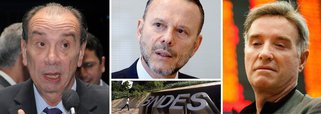 "O presidente do BNDES tem que dizer qual é o grau de exposição, em que condições, quando esses recursos foram emprestados e para quais empresas do grupo", cobra o senador tucano, que defende a ida de Luciano Coutinho ao Senado; ao comentar que Eike Batista chegou a ser apontado pela presidente Dilma Rousseff como um exemplo a ser seguido, declarou que "uma coisa dessas contribui para abalar" o país; senador do PTB Osvaldo Sobrinho acredita que o BC e a Bovespa deveriam ter previsto a queda do empresário; Coutinho garante que risco de o banco ser afetado pela crise do grupo EBX é zero