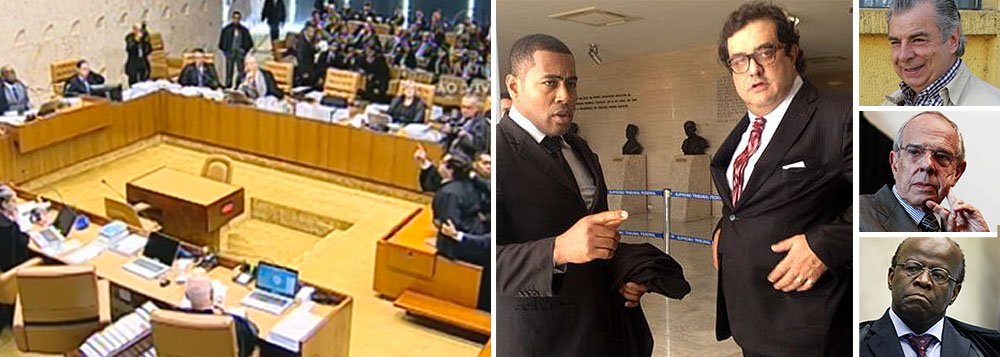 Ordem dos Advogados do Brasil nomeou dois ex-presidentes, os advogados José Roberto Batochio e Marcio Thomaz Bastos, para defender o criminalista Luiz Fernando Pacheco das acusações formuladas por Joaquim Barbosa, que o expulsou do plenário do STF, numa das mais graves agressões à advocacia já ocorridas no País; "veremos se, sem a proteção do cargo, ele terá a mesma disposição para agredir", disse Batochio ao 247; "Pacheco não excedeu os limites do direito de defesa", disse Bastos; ontem, Barbosa protagonizou mais um papelão ao postergar seu pedido de aposentadoria por mera picuinha