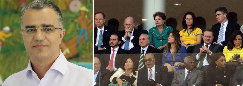 Ao comentar as ofensas à presidente Dilma Rousseff, jornalista Kennedy Alencar avalia que "xingamentos com palavrões ultrapassam os limites da civilidade e mostram como o debate público no Brasil regrediu e ficou radicalizado"; ele chama atenção ainda para que jornalistas e personalidades públicas tomem cuidado ao propagar ideias regressivas e xingamentos e diz que adversários Aécio Neves e Eduardo Campos "perderam chance de condenar um ataque à figura da presidente"