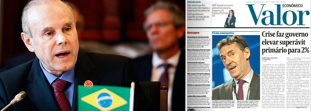 Ministro Guido Mantega pode anunciar em fevereiro esforço primário de R$ 80 bilhões neste ano, equivalentes a 1,5% do PIB -  ficando 0,5% a cargo dos Estados e municípios; reforço fiscal pode aliviar necessidade de o Banco Central aumentar a taxa básica de juros (Selic)