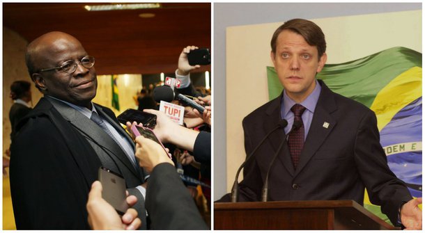 Na avaliação do colunista da Folha, Barbosa deixa o STF antes de sua provável derrota em plenário sobre a decisão de trabalho externo dos condenados ao regime semiaberto; desta forma, deixa fixada a aura do justiceiro; "O que for feito depois não será mais responsabilidade dele", escreve André Singer