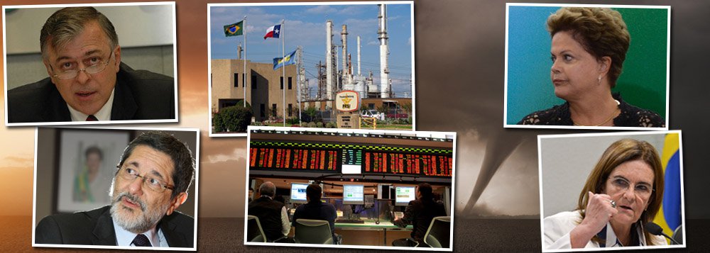 Alta de mais de 4% nesta quinta-feira vira para cima a bolsa brasileira; elevação é explicada por expectativa sobre pesquisa Ibope, a ser divulgada hoje, com uma suposta perda de pontos da presidente Dilma Rousseff; especulação político-financeira é emoldurada por prisão de ex-diretor Paulo Roberto Costa com R$ 1 milhão dentro de casa; compra, em 2006, da refinaria de Pasadena, ao custo final de US$ 1,2 bilhão acirra ânimos na campanha eleitoral; audiências de antigos e atuais diretores previstas para a Câmara dos Deputados serão de guerra