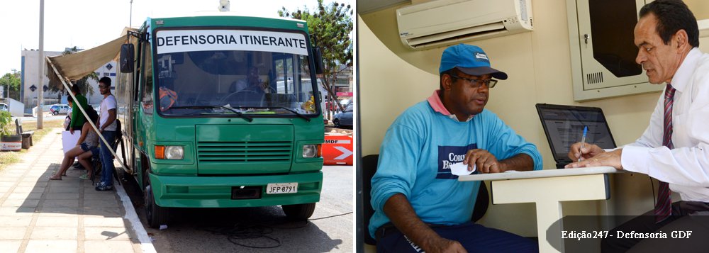 A Defensoria Pública do DF (DPDF) assumiu o compromisso de realizar encontros, quinzenalmente, para reestabelecer a confiança abalada das vítimas de racismo ou injúria racial; um grupo psicoterapêutico discute assuntos como a garantia de direitos e trabalha a subjetividade do que é ser discriminado