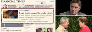 Jornal britânico produz longo e pessimista cenário para o Brasil a partir de comparação ao empresário Eike Batista; " alguns podem olhar a história exótica de Eike Batista e concluir: e daí? Mas sua história é, em muitos aspectos, um paralelo da ascensão e queda do Brasil. Além disso, como o Brasil é um arquétipo de mercado emergente, ela também conta uma fábula global. Ainda no ano passado Eike Batista era o sétimo homem mais rico do mundo, ostentando uma fortuna que tinha crescido para mais de US$ 30 bilhões durante os "anos incríveis" do governo de Lula. Na verdade, os dois homens eram lados diferentes da mesma moeda", diz