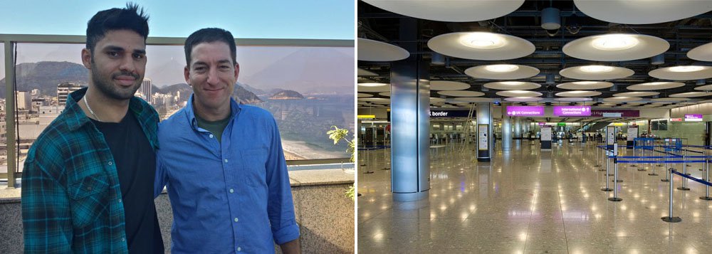 Detido no Aeroporto de Heathrow, David Michael Miranda é casado com Glenn Greenwald, repórter do jornal britânico The Guardian, que publicou informações sobre o esquema de espionagem denunciado por Edward Snowden, ex-funcionário de uma empresa terceirizada da Agência de Segurança Nacional norte-americana (NSA). ONG diz que medida é ilegal e indesculpável 