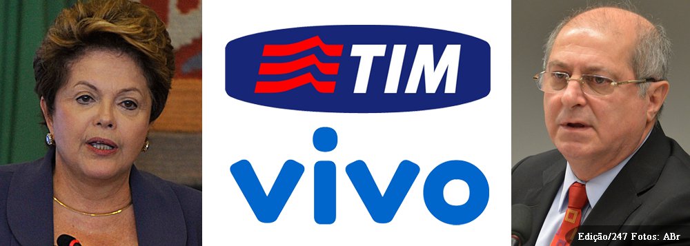 Nos Estados Unidos, presidente afirma que caberá ao Conselho Administrativo de Defesa Econômica avaliar os impactos, no Brasil, da compra da TIM pela Vivo; ontem, o ministro das Comunicações, Paulo Bernardo, foi categórico ao dizer que a operação seria vetada, por contrariar a Lei Geral de Telecomunicações; segundo Dilma, as declarações de Bernardo refletem as visões do ministro, e não do governo; será que a fusão entre a primeira a segunda empresa no ranking da telefonia será liberada?