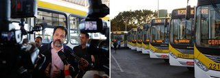 Mais 50 veículos foram entregues hoje (13) para operar 13 linhas do Paranoá/Itapoã; "O governo continua empenhado em renovar o sistema de transporte público. Essa é a segunda entrega que estamos realizando nessas cidades, que terão agora 90 veículos novos circulando", disse o governador Agnelo Queiroz (PT)