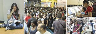 Foram vendidos quase 700 mil livros a mais que na última edição do evento, segundo os organizadores; número de autores presentes, 163 brasileiros e 25 estrangeiros, foi um recorde; investimento deste ano na programação cultural - de R$ 5 milhões - foi 20% maior que há dois anos