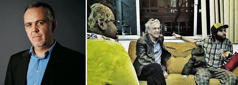 "Basicamente, ele alega que foi enganado pelos membros da Mídia Ninja/Fora do Eixo", escreve o jornalista, sobre o artigo em que o compositor baiano faz um mea culpa por ter posado com uma camiseta no rosto, em defesa aos Black Blocs; para Kiko Nogueira, do Diário do Centro do Mundo, "para aparecer e para tentar parecer 'jovem', ele [Caetano] se alia ao que acredita ser novidade, com resultados controversos"