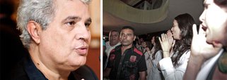 "Os jovens da foto têm idade para ser nossos filhos ou até netos. Que geração egoísta, mesquinha, rude e desinformada é essa que estamos criando?", diz o jornalista Ricardo Noblat, colunista do Globo, sobre os médicos que hostilizaram os cubanos