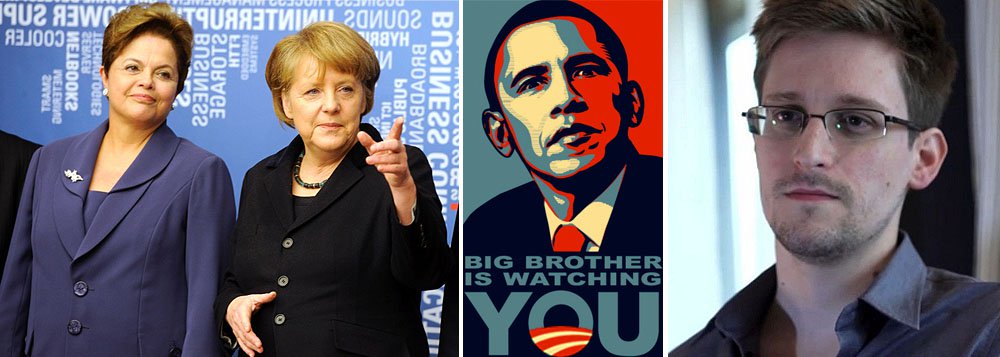 Alvos da espionagem ilegal conduzida pelos Estados Unidos e líderes de uma reação global à bisbilhotagem do "Big Brother Obama", a presidente Dilma Rousseff e a chanceler alemã Angela Merkel colhem nesta tarde uma importante vitória; Obama irá anunciar uma revisão geral dos métodos da NSA, denunciados por Edward Snowden; espionagem ilegal foi o motivo para o cancelamento de um encontro de cúpula entre Brasil e Estados Unidos