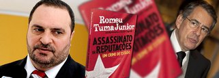 Romeu Tuma Jr. bate de frente com Paulo Henrique Amorim e garante que jornalista deu generosas contribuições para todo o conteúdo do chamado livro-bomba, assim definido pela revista Veja; "Paulo Henrique está mentindo quando diz que não me ajudou a fazer este livro que está publicado", disse Tuminha; "Ele me incentivou sim a que eu escrevesse a minha defesa, me acompanhou nesse trabalho por um ano e meio", garantiu; autor lança repto: "Eu o desafio a me processar. Se eu soubesse que ele tinha essa personalidade, hoje não faria agradecimento nenhum"; confira a polêmica