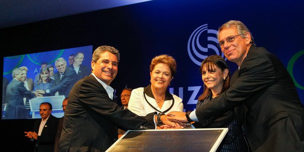 A presidente Dilma Rousseff citou o empreendimento da Suzano Celulose como exemplo de crescimento econômico, geração de empregos e desenvolvimento sustentável; a governadora Roseana Sarney (PMDB) agradeceu a presidenta Dilma pelas parcerias firmadas entres os governos do Estado e Federal para realização de diversas ações que estão beneficiando milhares de maranhenses; a unidade da Suzano em Imperatriz (MA) possui capacidade de produção de 1,5 toneladas por ano, recebeu investimento de R$ 6 bilhões e criou 3,5 mil empregos diretos