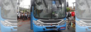 Três pessoas morreram e três ficaram feridas no acidente, que envolveu um dos ônibus do sistema BRT Transoeste