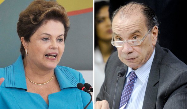 
Comitê da campanha da presidente Dilma Rousseff obteve decisão liminar do TSE contra a campanha de Aécio Neves por violação à Lei Eleitoral; ministro Admar Gonzaga determinou que a página do senador Aloysio Nunes, candidato a vice-presidente pelo PSDB, hospedada no portal do Senado Federal seja retirada do ar ou reformulada, de modo a suspender a exibição de imagens e referências de natureza eleitoral
