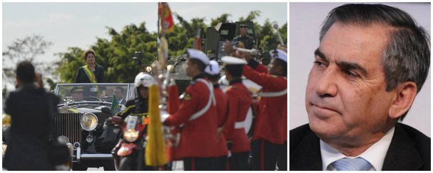 Ministro da Secretaria-Geral da Presidência nega que as autoridades tenham se sentido intimidadas com as manifestações programadas para este sábado em Brasília; "Houve um belo desfile cívico", avalia; Gilberto Carvalho admite, porém, que o menor público deste ano pode ter sido motivado por preocupação com os atos; "Houve certo receio e isso pode ter afastado um pouco a população"