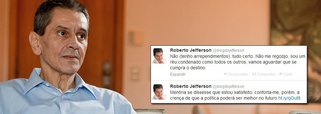 "Não (tenho arrependimentos), tudo certo. Não me regozijo, sou um réu condenado como todos os outros, vamos aguardar que se cumpra o destino", escreveu pelo Twitter o ex-deputado Roberto Jefferson, condenado a sete anos de prisão pela Ação Penal 470; "Mentiria se dissesse que estou satisfeito; conforta-me, porém, a crença de que a política poderá ser melhor no futuro", disse o delator do 'mensalão'